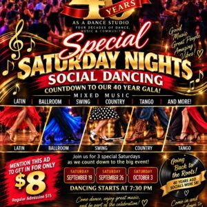 Social dancing