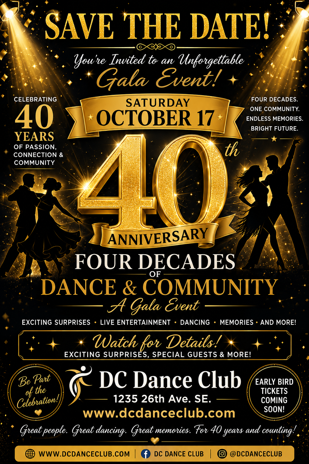 4 Decades of Dance, Music & Community