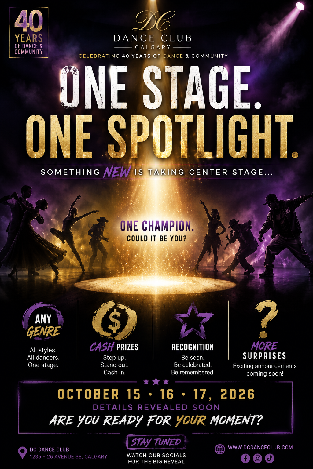 One Stage One Spotlight Championship Spectator 3-Day Pass